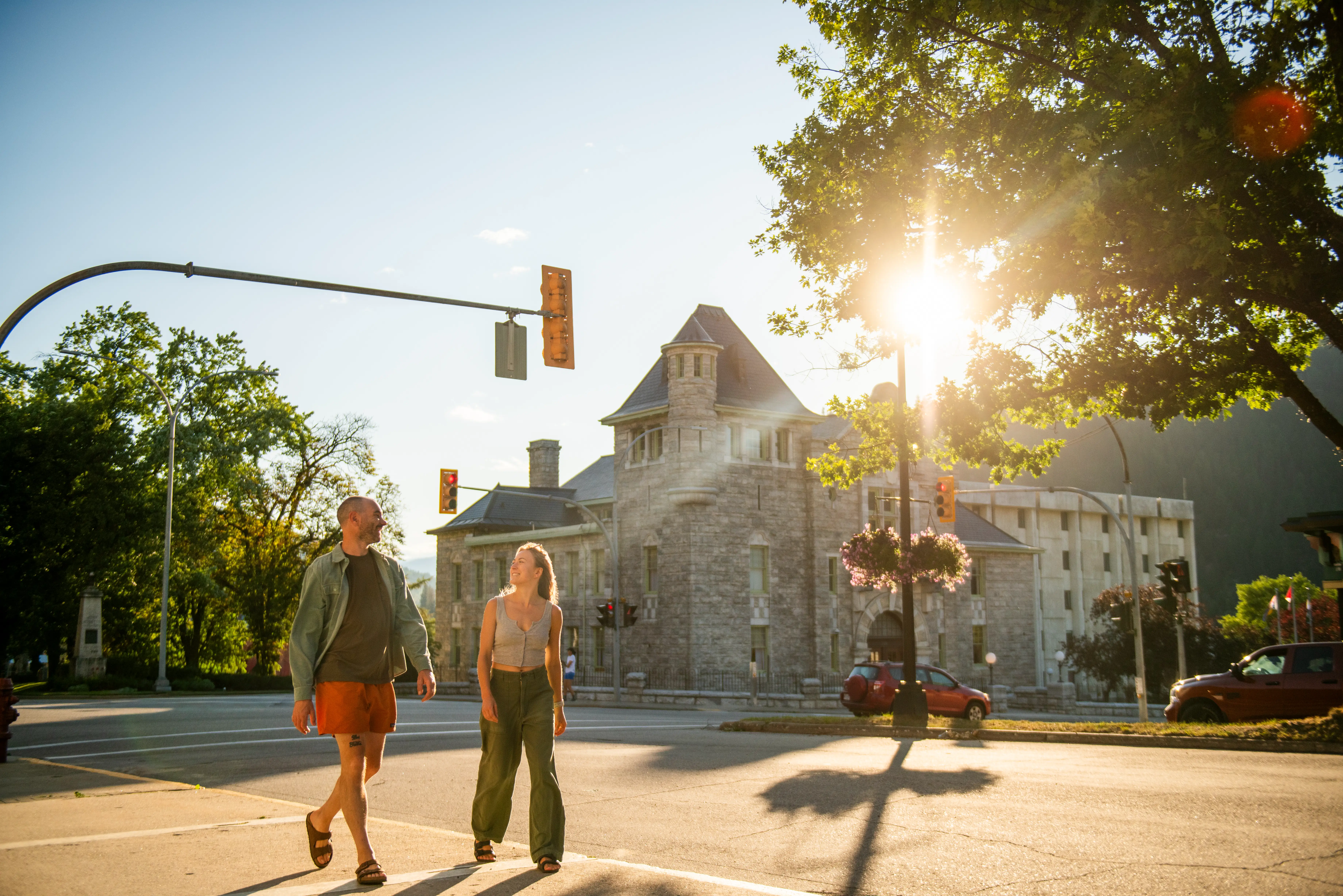 Walking Downtown Nelson