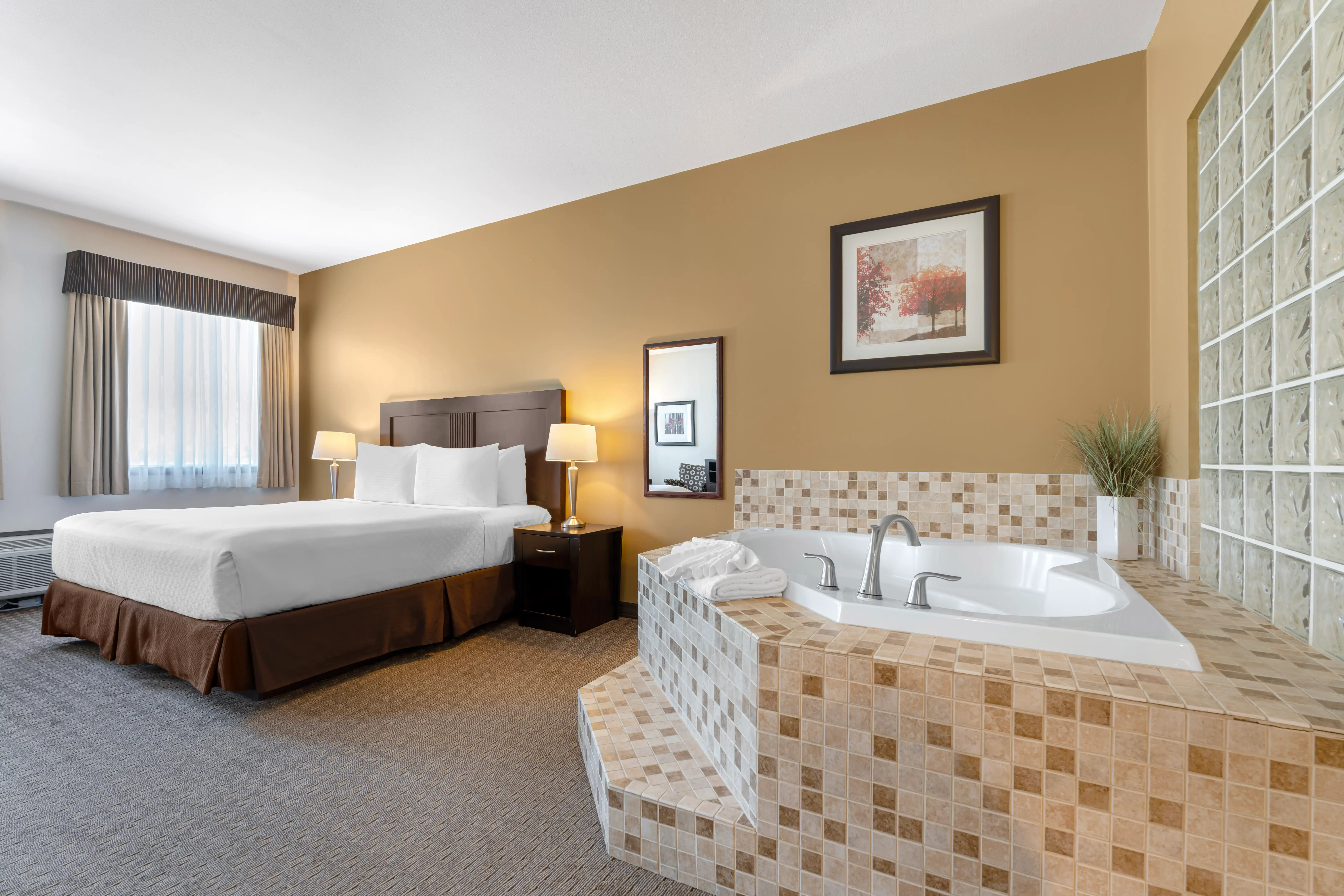 Jetted Tub 1 King Bed 1