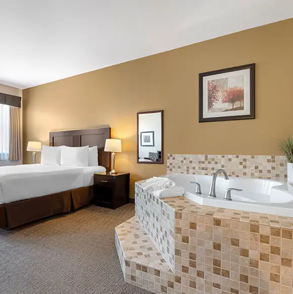 Jetted Tub 1 King Bed 1